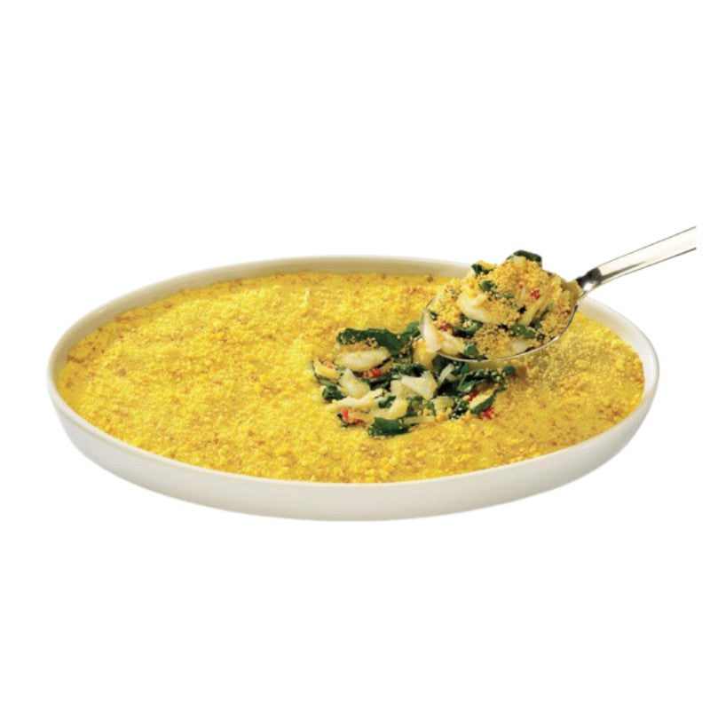 Bacalhau com Espinafres e Broa