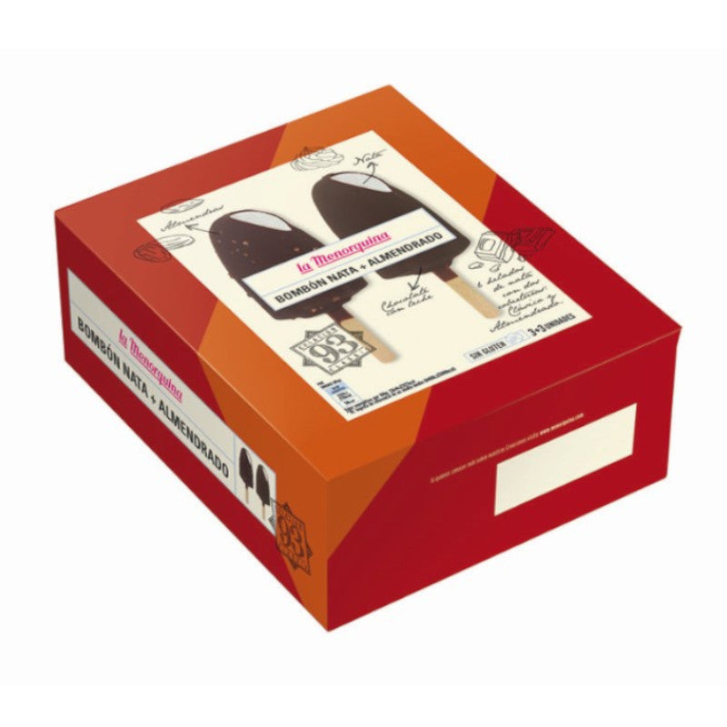 La Menorquina Multipacks Bombom Nata e Amêndoa