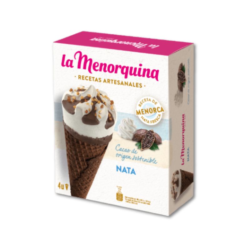 La Menorquina Multipacks Cone Nata 120ml