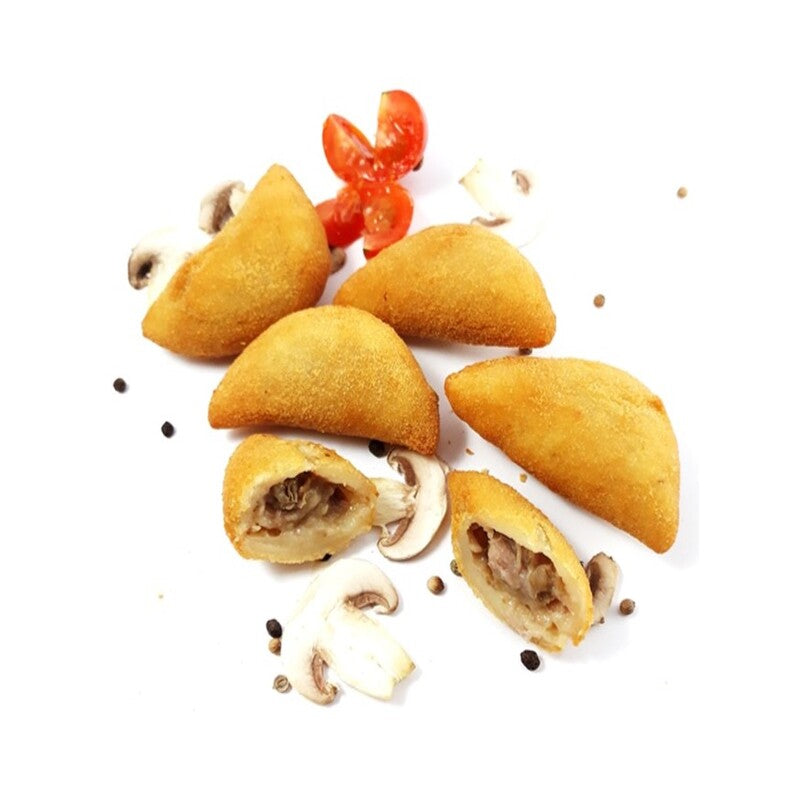 RISSÓIS DE VITELA COM COGUMELOS