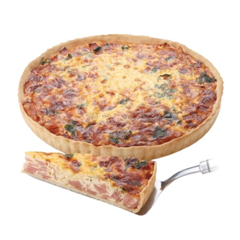 Quiche de Queijo e Fiambre