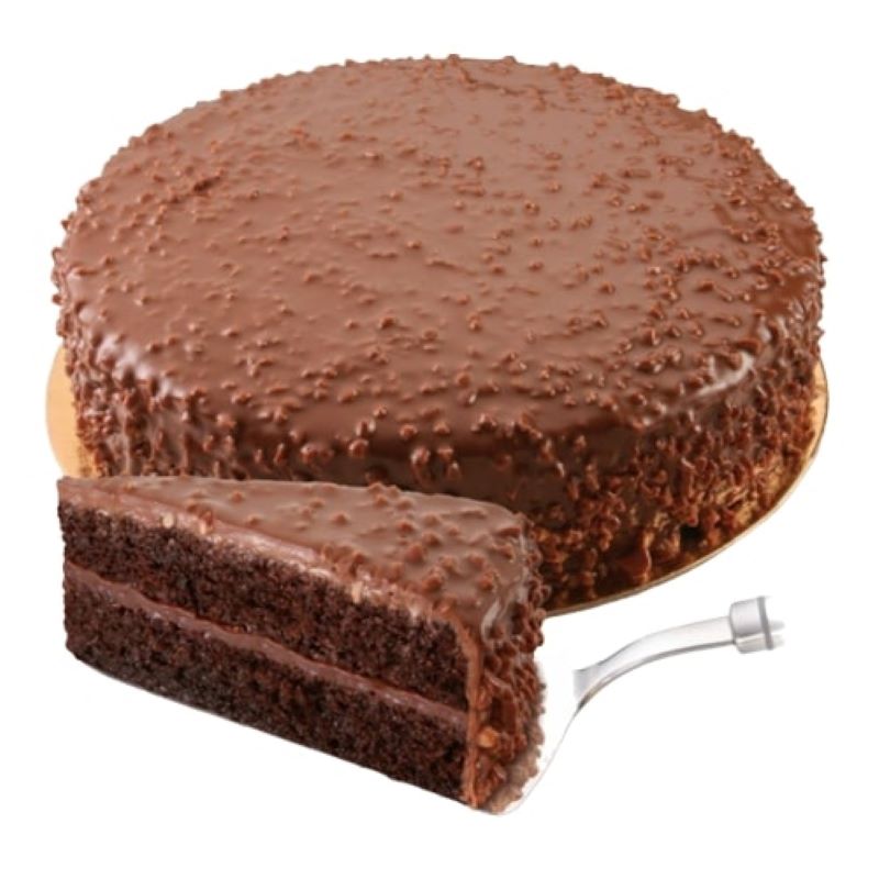 Bolo de Chocolate e Amêndoas