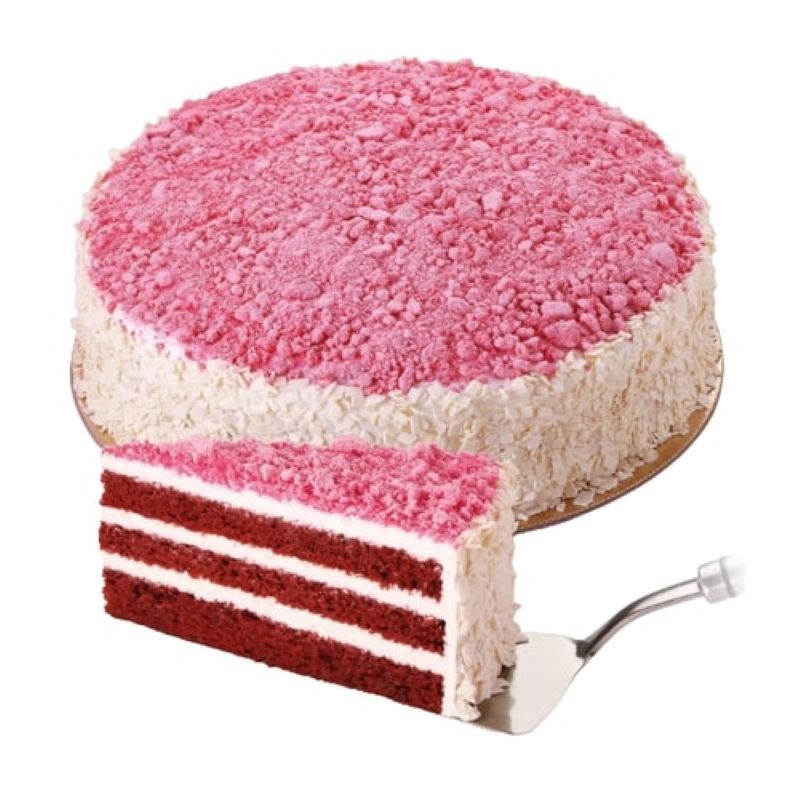 Bolo Red Velvet com Queijo