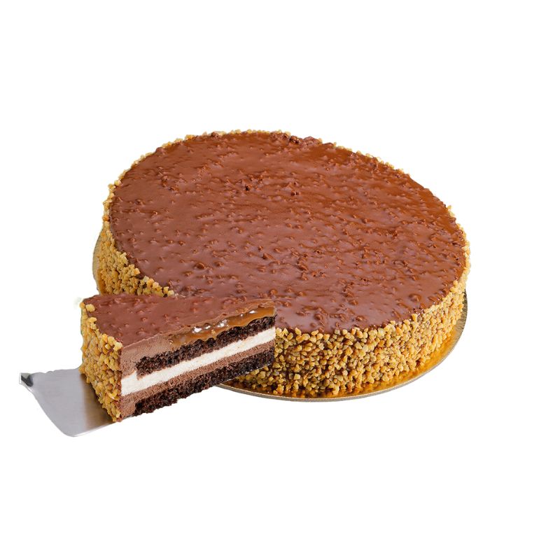 Bolo Chocolate Caramelo Crocante