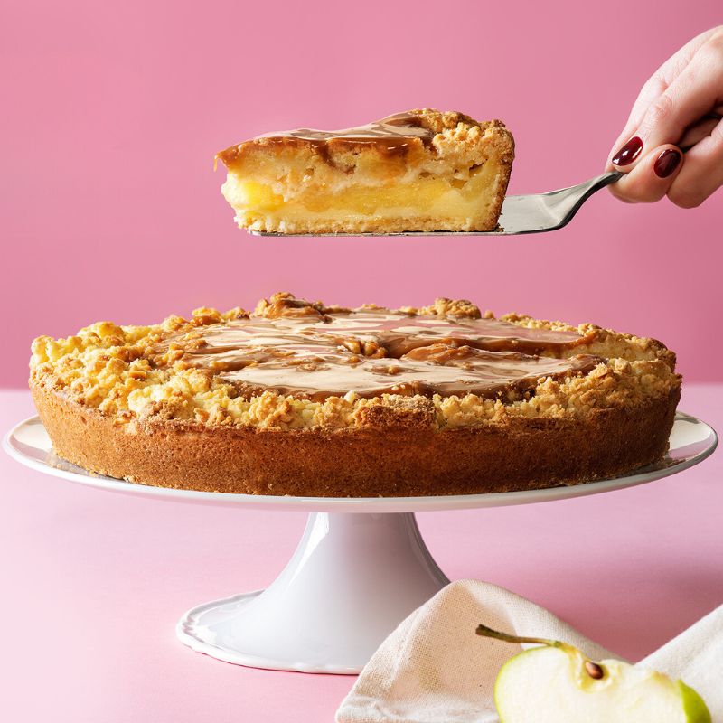 Crumble de Maçã Caramelo Fatiado
