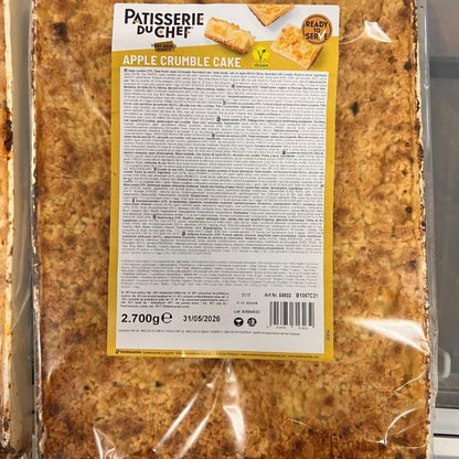 Tarte Crumble Maçã Tabuleiro