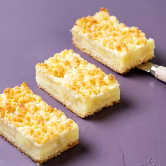 Tarte Crumble Maçã Tabuleiro